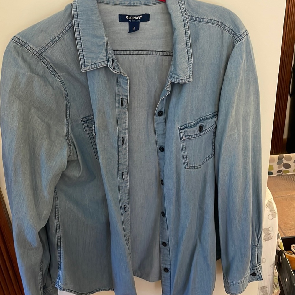 Old Navy denim shirt
